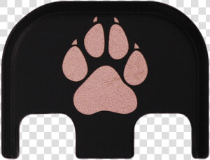 Dog Paw Copper Black Traditional Finish Back Plate   Table  HD Png Download