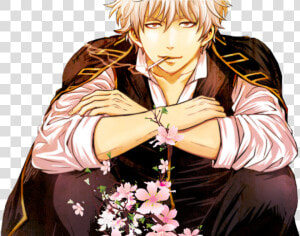 Gintama Gifs Non Sense   Gintoki Sakata Gintoki Transparent  HD Png Download