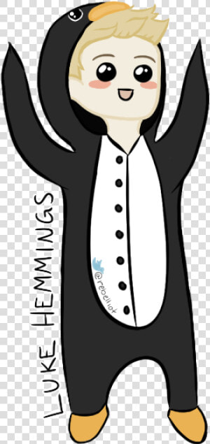 Transparent Cartoon Luke Hemmings  HD Png Download