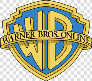 Warner Bros Online Logo Png Transparent   Warner Bros Logo White  Png Download