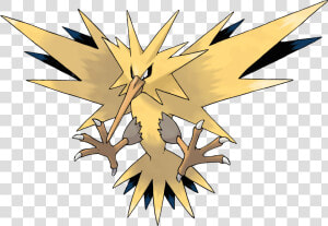 Zapdos Pokemon  HD Png Download