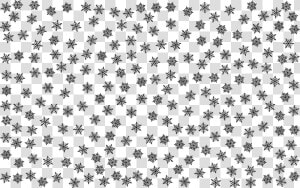 Clipart Snowflake Design   White Snowflake Pattern Png  Transparent Png