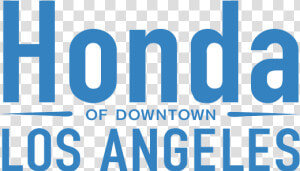 Honda Of Downtown Los Angeles Logo  HD Png Download