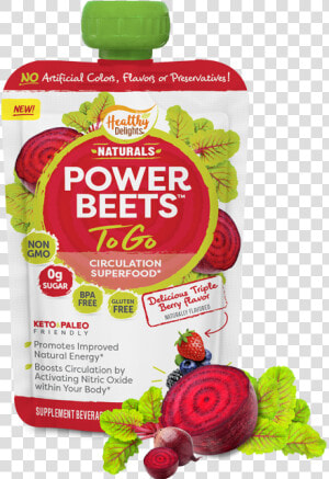 Healthy Delights Naturals Power Beets To Go  HD Png Download