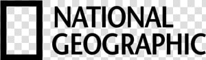 National Geographic Logo Black And White   National Geographic  HD Png Download