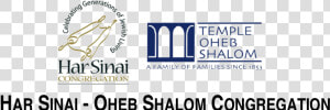 Temple Oheb Shalom   Graphic Design  HD Png Download