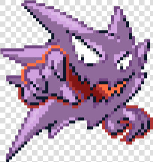 Haunter Sprite   Png Download   Haunter Pokemon Pixel Art  Transparent Png