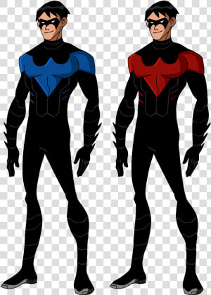 Nightwing Cartoon Png   Night Wing Bruce Timm  Transparent Png