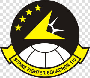 Strike Fighter Squadron 115 Insignia 1996   Vfa 115  HD Png Download