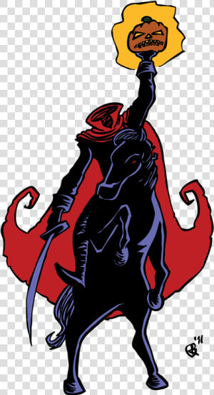 Ichabod Crane The Legend Of Sleepy Hollow Headless   Sleepy Hollow Headless Horseman Drawing  HD Png Download