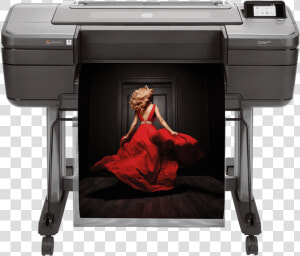 Z9   Hp Designjet Z6 24 In Postscript Printer  HD Png Download