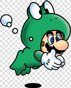 Transparent Mario Sunshine Png   Mario Frog Suit  Png Download