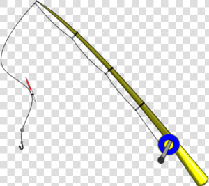 Fishing Pole Clipart Fishing Rod Image 2   Png Download   Fishing Rod Clipart Png  Transparent Png