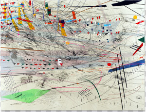 Modern Art Png   Julie Mehretu Stadia Iii  Transparent Png