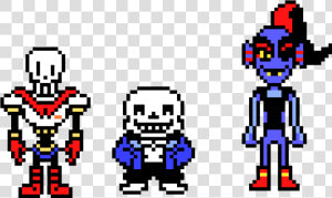 Papyrus  Sans  And Undyne   Sans Sprite Png  Transparent Png