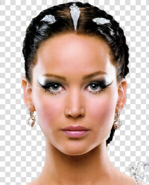 Jennifer Lawrence Hunger Games Makeup  HD Png Download