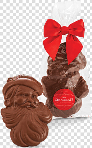 Chocolate Santa Face   Mozartkugel  HD Png Download