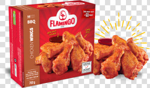 Bbq Wings   Flamingo   Chicken Wings Buffalo Box  HD Png Download