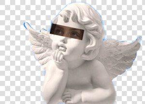  angel  aesthetic  aestheticgrunge  grunge  angels   Baby Angel Statue Png  Transparent Png