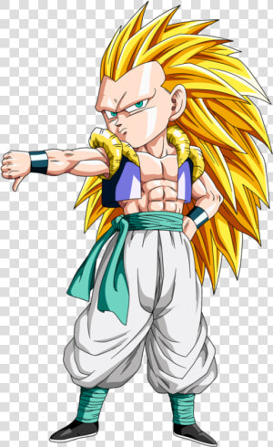 Super Saiyan 3 Gotenks Phy  HD Png Download