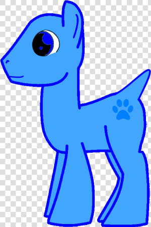 Bucky  Blue  Blues Clues  Ponified  Rule 63  Safe    Living Tombstone Mlp Oc  HD Png Download