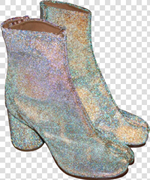 Maison Margiela Tabi Boots Glitter  HD Png Download