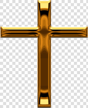 Gold Cross Png   Gold Cross No Background  Transparent Png