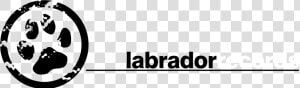 Labrador Records Logo Black And White   Labrador Records Logo  HD Png Download