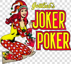 Transparent Joker Smile Png   Joker Poker Pinball Logo  Png Download