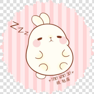 Transparent Korean Cliparts   Molang The Fat Rabbit  HD Png Download