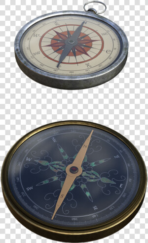 Compass  Compasses  North  South  West  East  Away   Brujula En Magnetismo  HD Png Download