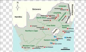 Menlyn Maine A Map Showing The Area Being Studied  HD Png Download