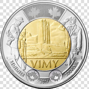  the Battle Of Vimy Ridge   2017 Vimy Ridge Coin  HD Png Download