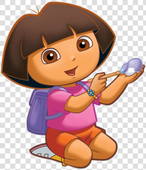 Image Dora Photo Png   Dora The Explorer Sitting Down  Transparent Png