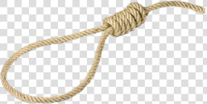 Noose Lying Flat   Running Noose Hanging  HD Png Download