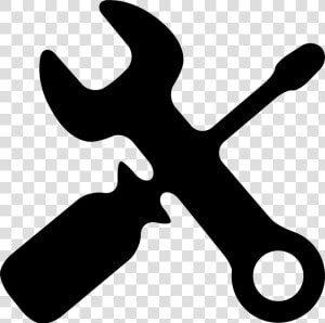 Screwdriver And Wrench Symbol   Screwdriver Wrench Png  Transparent Png