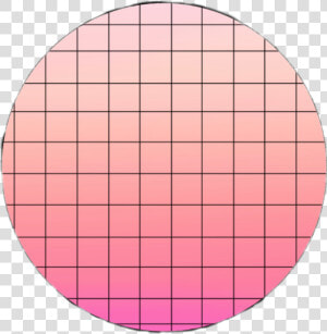 Circle Pink Square Grid Ombre White Boarder Boarders   Circle  HD Png Download