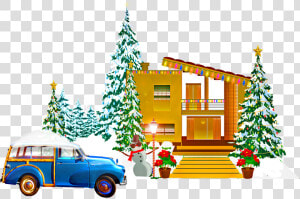 Png Maison Noel  Transparent Png