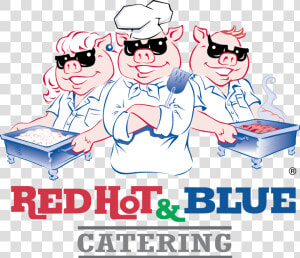 Leesburg Catering Barbecue Restaurant   Red Hot  amp  Blue  HD Png Download