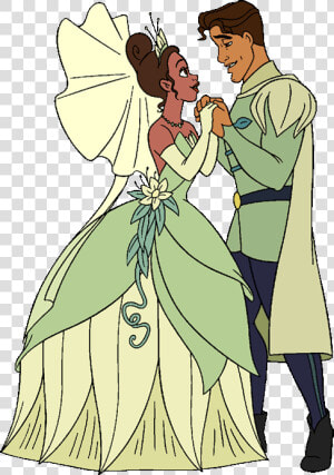 Princess Tiana Frog   Princess And The Frog Tiana And Naveen  HD Png Download