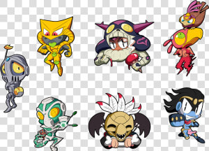 Jojo Part 3 Chibis Sheet   Jojo Pet Shop Chibi  HD Png Download