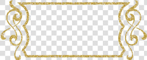 Transparent Free Frames Clipart   Gold Glitter Frames Png  Png Download