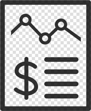 Data Analysis Icon Clipart   Png Download   Financial Report Icon  Transparent Png