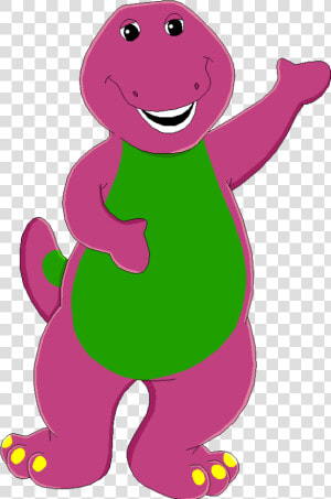 Barney Clip Dinosaur Stock   Barney The Dinosaur Clipart  HD Png Download