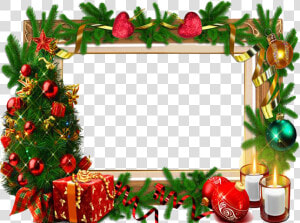 Free Christmas Photo Frames   Transparent Christmas Frame Png  Png Download