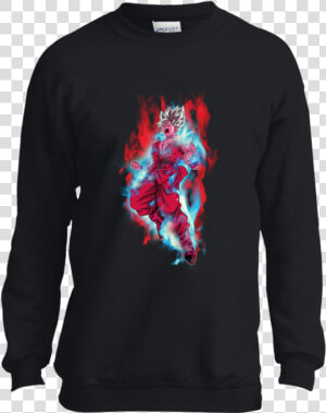 Goku Super Saiyan Blue Kaioken X10 Dragon Ball Youth   Funny Music T Shirt  HD Png Download