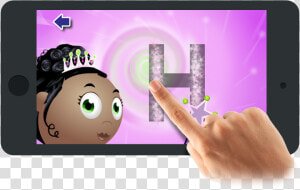 Superwhy 2 Finger   Super Why Ipad  HD Png Download