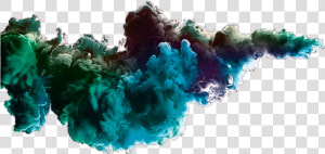 Colourful Ink In Water  HD Png Download