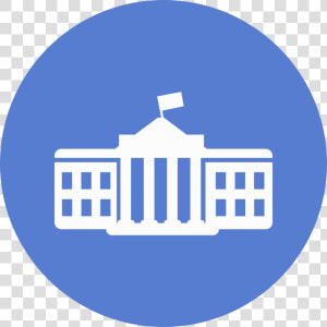 Election White House Icon   White House Icon  HD Png Download