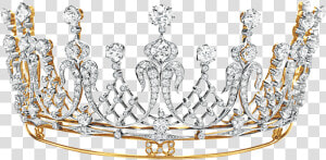  crown  gold  platinum  silver  royal  queen  princess   Elizabeth Taylor Tiara  HD Png Download